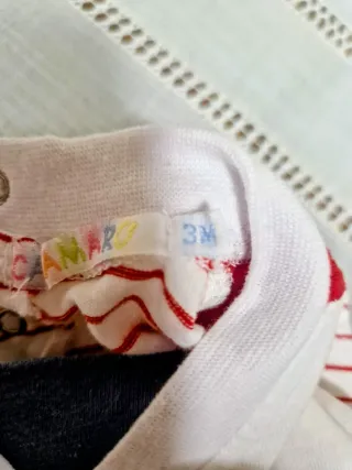 Camiseta bebé niño pirata barco