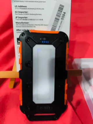 Batería Externa Solar E.POWER 26800mAh