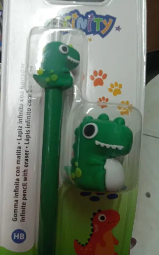 Matita infinita dinosauro HB