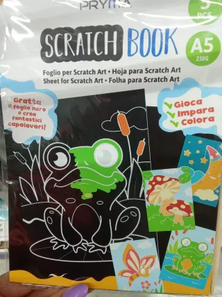 Scratch Book A5 Pryma