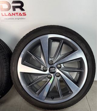 LLANTAS SEAT LEON FR 18” ORIGINALES CON NEUMÁTICOS