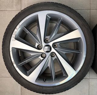 LLANTAS SEAT LEON FR 18” ORIGINALES CON NEUMÁTICOS