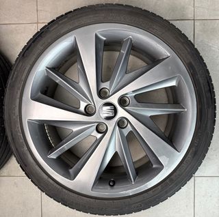 LLANTAS SEAT LEON FR 18” ORIGINALES CON NEUMÁTICOS