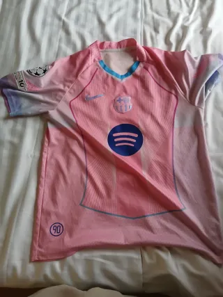 Camiseta Fútbol Barça Nike Rosa Talla M