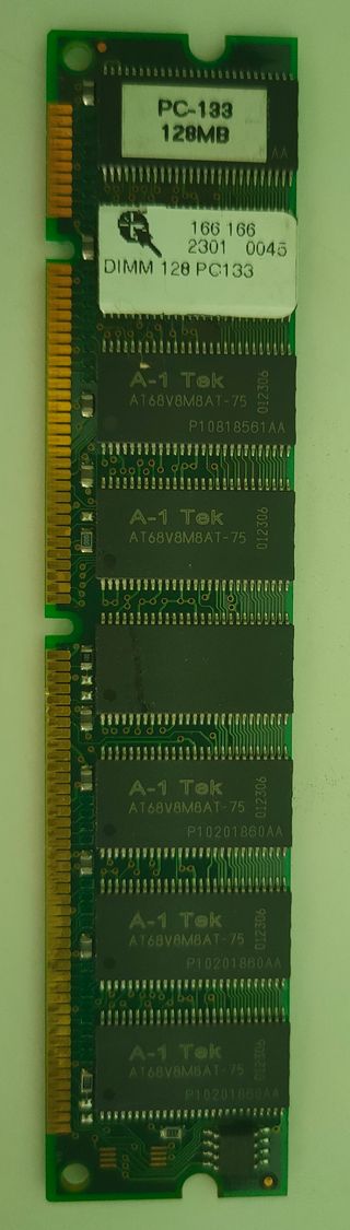 Memorias RAM SDRAM y DDR PC100/PC133
