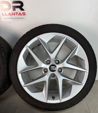 LLANTAS SEAT LEÓN FR 18" ORIGINALES CON NEUMÁTICOS
