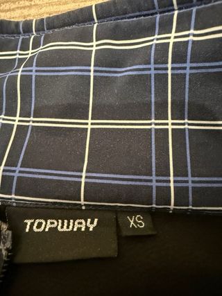Cazadora Topway cuadros hombre Talla XS