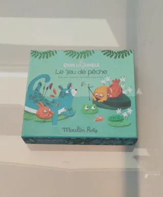 Juego de pesca Moulin Roty Dans la Jungle +3 años