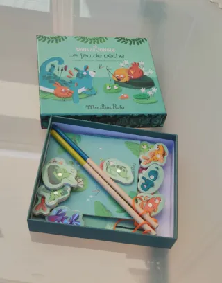 Juego de pesca Moulin Roty Dans la Jungle +3 años