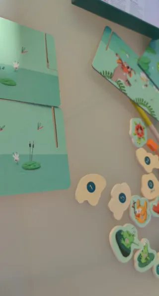 Juego de pesca Moulin Roty Dans la Jungle +3 años