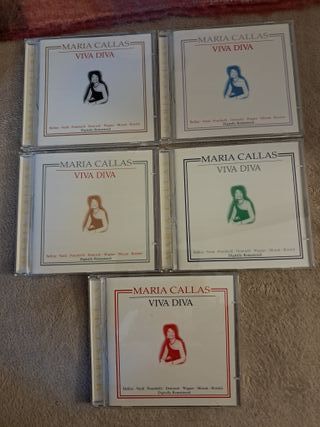 Maria Callas - Viva Diva - 5 CDs
