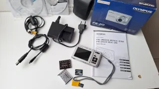 Cámara Olympus FE-20 Plata