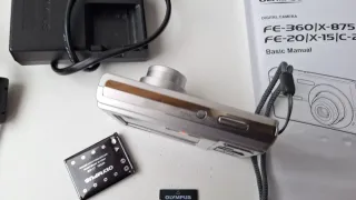 Cámara Olympus FE-20 Plata