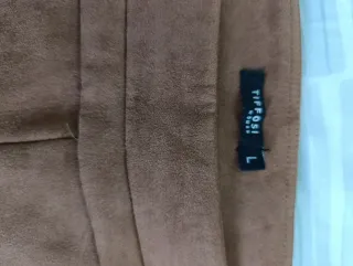 Pantalón Tiffosi Marrón Talla M Efecto piel