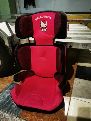 Silla de coche Hello Kitty rosa