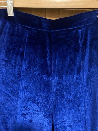 Pantalón de plush azul