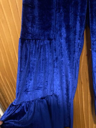 Pantalón de plush azul