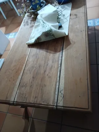 Mesa centro madera 130x73