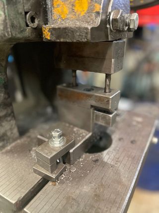 Prensa hidráulica industrial collado