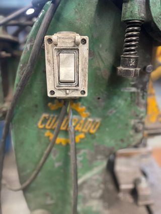 Prensa hidráulica industrial collado