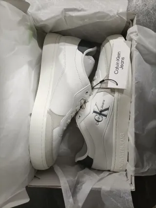 Zapatillas Calvin Klein Jeans Blancas #46#