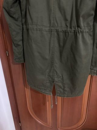 Parka Sottotono Verde Oliva Taglia XL