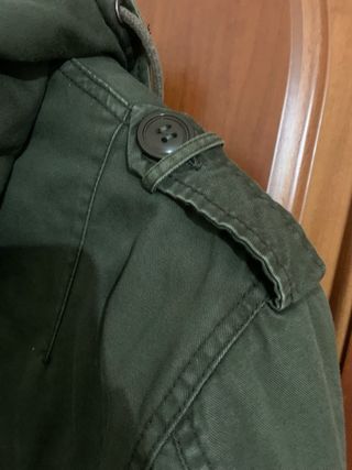Parka Sottotono Verde Oliva Taglia XL