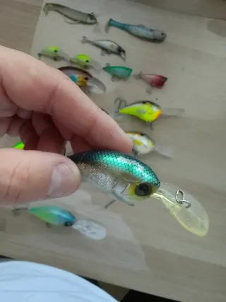 Señuelos rapala + cajas