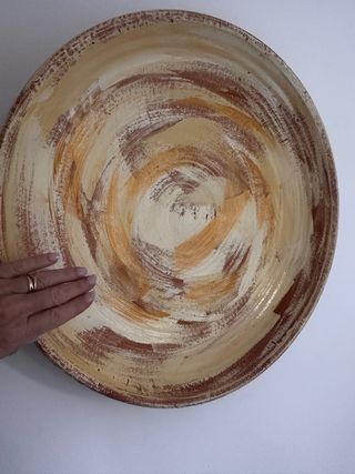 Plato decorativo artesanal 50 cm