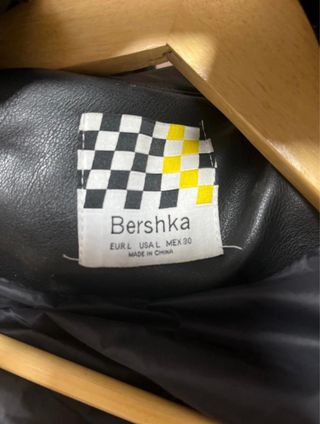 Chaqueta cuero  Bershka