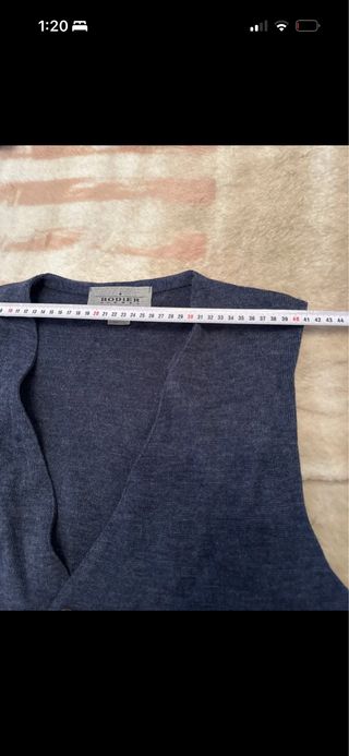 Chaleco BOGGI Talla L Azul