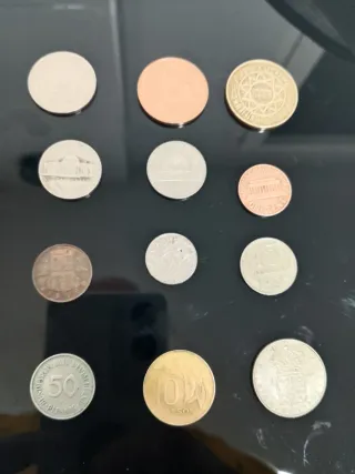 Lote monedas varias