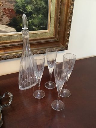 Conjunto de 4 Copos Champanhe Vista Alegre