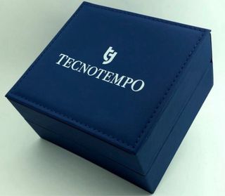 SUPER OFERTA Automático TecnoTempo Azul y Dorado