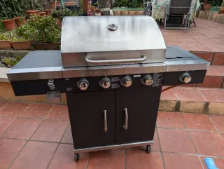 Barbacoa de gas 5 fuegos