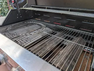 Barbacoa de gas 5 fuegos