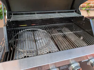 Barbacoa de gas 5 fuegos