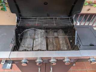 Barbacoa de gas 5 fuegos