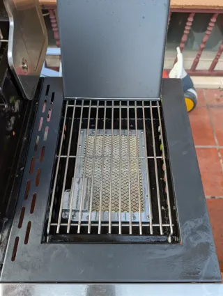 Barbacoa de gas 5 fuegos