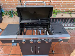 Barbacoa de gas 5 fuegos