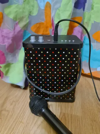 Altavoz Karaoke por bluetooth con Micrófono