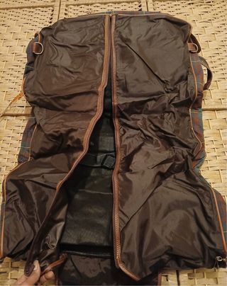 2 zaini da viaggio a quadri