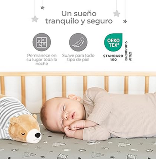 Lenzuola per culla con disegni per neonati