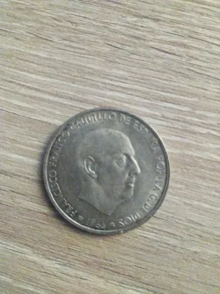 Moneda 100 Pesetas Francisco Franco