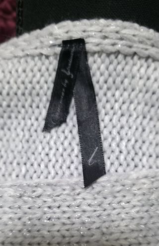 Jersey gris Stradivarius (gris/blanco)