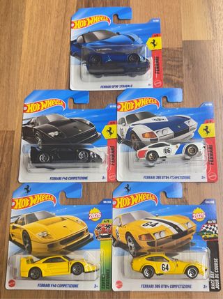 Hot Wheels lote Ferraris