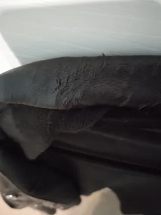 Sobrecamisa efecto piel Pull&Bear Talla M