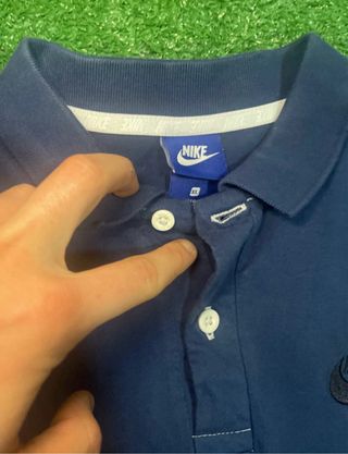Polo Nike Blu Taglia L