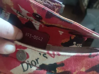 Bolso Dior Multicolor con Tachuelas