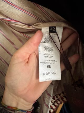 Etro Chaqueta Lana Bouclé Talla 42 NUEVA